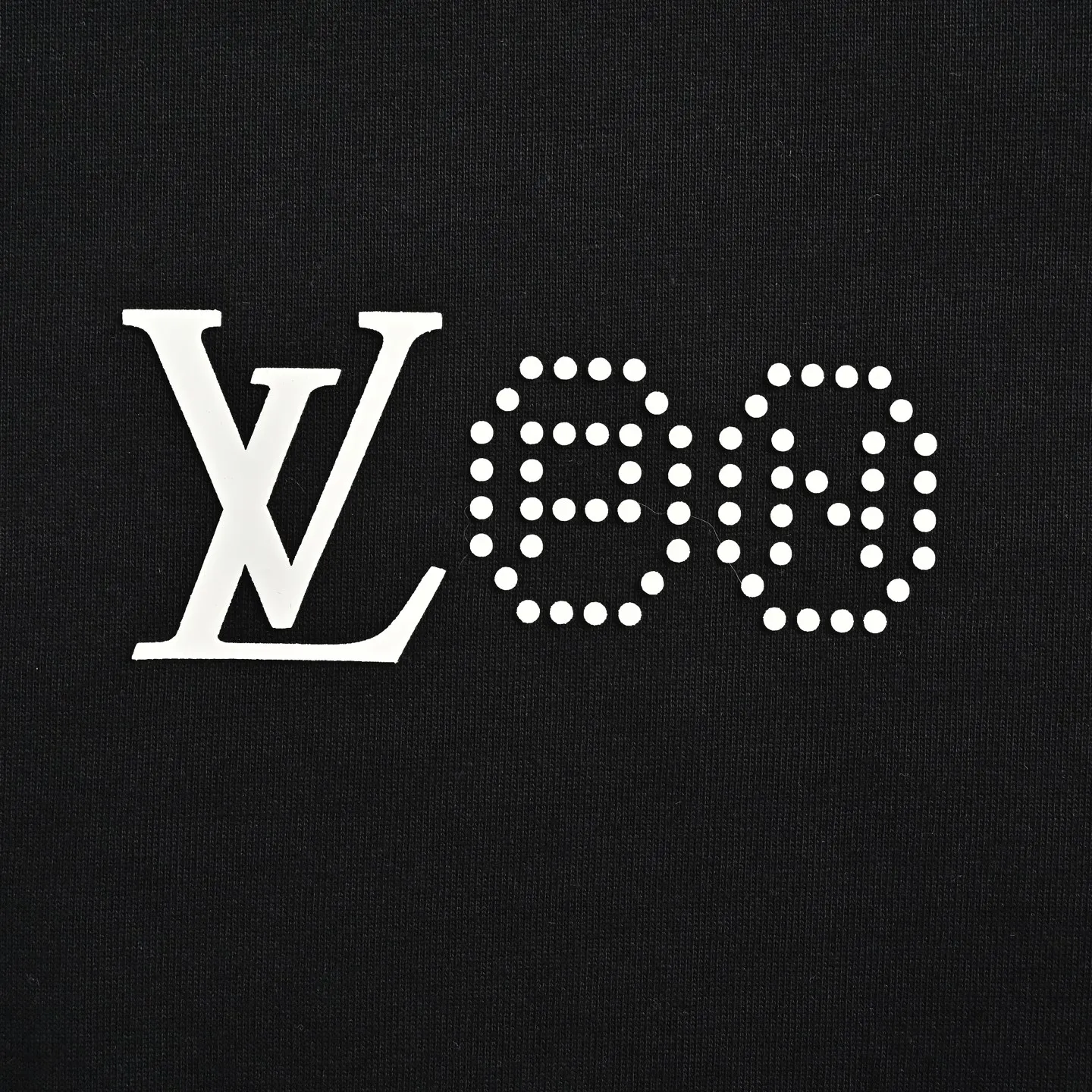 Louis Vuitton/Louis Vuitton small label silicone printed letters round neck short sleeves